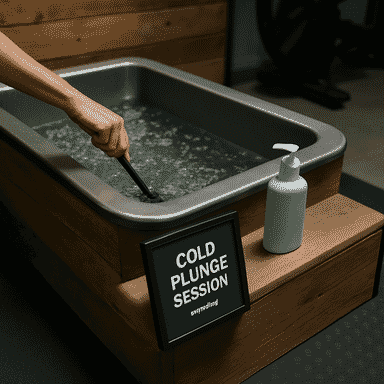Cold Plunge Session (10 min)